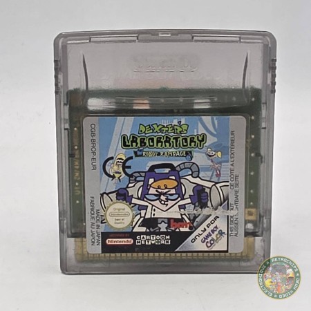 Dexter's Laboratory Robot Rampage GAMEBOY COLOR  | Gameboy Color Jeux | retrogaming