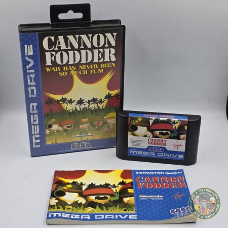 Cannon Fodder MEGADRIVE  | Megadrive Jeux | retrogaming