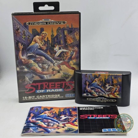 Streets of Rage MD - Megadrive Jeux - Retrochips