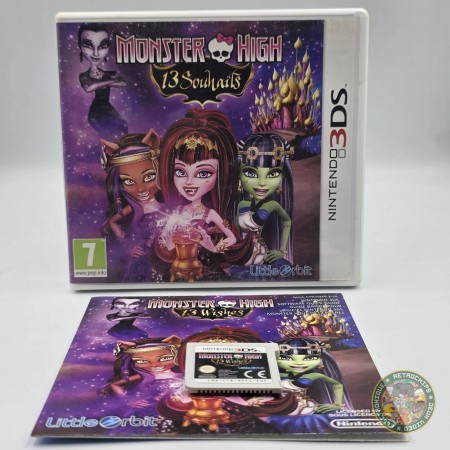 Monster High : 13 Souhaits 3DS  | Jeux 3DS | retrogaming