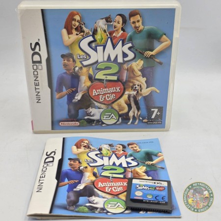 Les Sims 2 : Animaux & Cie DS - DS Jeux - Retrochips