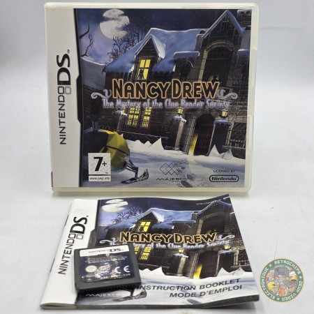Nancy Drew : The Mystery of the Clue Bender Society DS  | DS Jeux | retrogaming