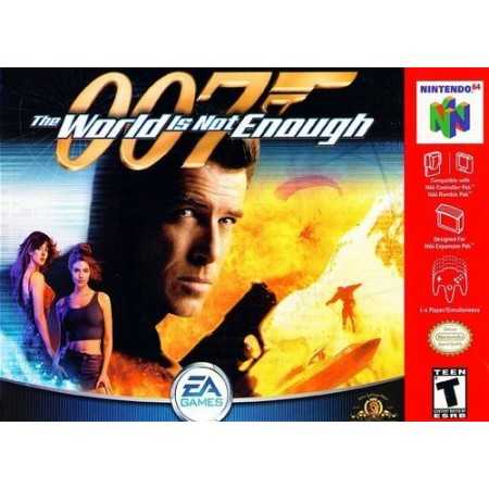007 Le Monde ne suffit pas en boite N64 | Section Nintendo 64 | retrogaming