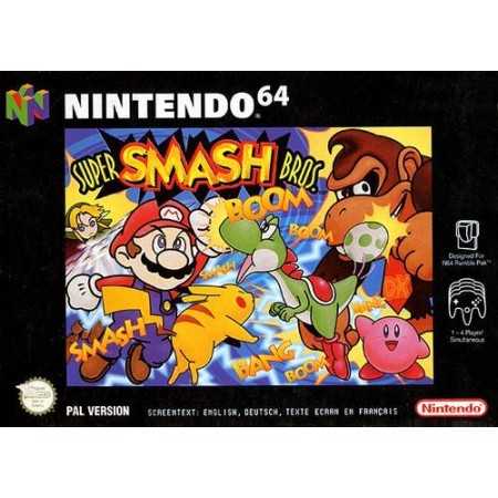 Super Smash Bros. en boite N64 | Section Nintendo 64 | retrogaming
