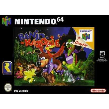 Banjo-Kazooie en boite N64 | Section Nintendo 64 | retrogaming
