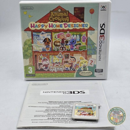 Animal Crossing Happy Home Designer 3DS  | Jeux 3DS | retrogaming