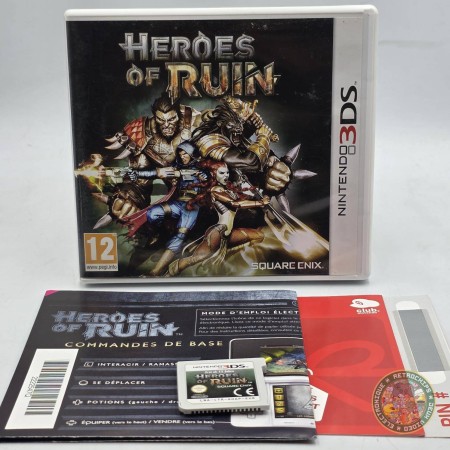 Heroes of Ruin 3DS  | Jeux 3DS | retrogaming
