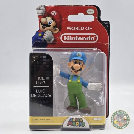 Figurine World of Nintendo Luigi de Glace Série 1 [NEUF] | Figurines Jouet | retrogaming