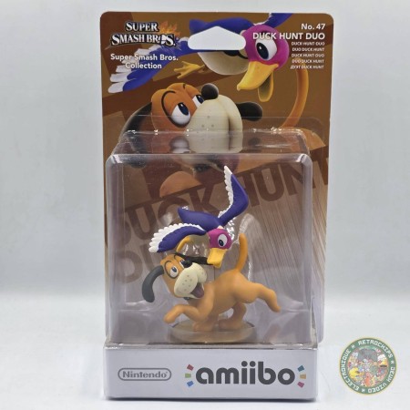 Amiibo Super Smash Bros Duo Duck Hunt 47 [NEUF] | Figurines Jouet | retrogaming