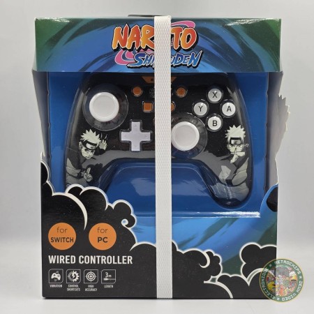Manette Filaire Noire Naruto SWITCH [NEUF] | Jeux Switch | retrogaming