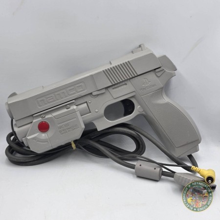 Pistolet / Light gun NAMCO NPC-103 + AV MULTI OUT PS1 PSONE -...