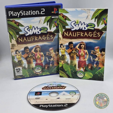 Les Sims 2 : Naufragés PS2  | Jeux Ps2 | retrogaming