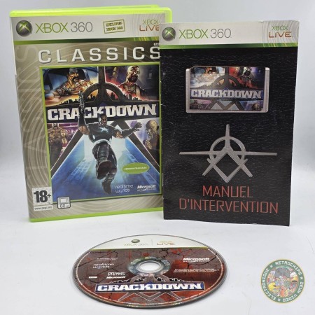 Crackdown D-Xbox360 - Jeux Xbox360 - Retrochips