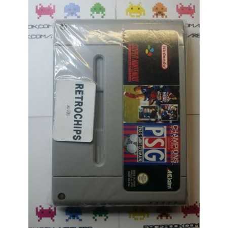 Champions World Class Soccer PSG SNES | Super Nintendo Jeux | retrogaming