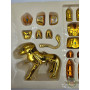 Figurine Saint Seiya Aiolia Lion - Bandai HK 2003 