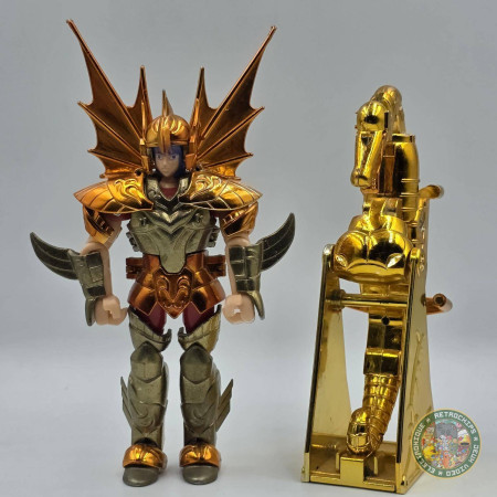 Figurine Saint Seiya Chevaliers du Zodiaque Dragon des Mers - Bandai 1988  | Saint Seiya Les Chevaliers du Zodiaque | retrogaming