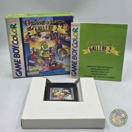 Game & Watch Gallery 2 GAME BOY COLOR  | Gameboy Color Jeux | retrogaming