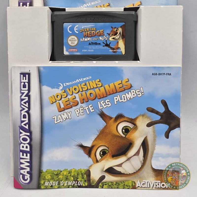 Jeu Nos Voisins Les Hommes - PlayStation 2 (PS2) - Version Complète, Bon état
