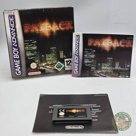 Payback GAME BOY ADVANCE  | Gameboy Advance Jeux | retrogaming