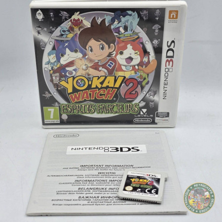 Yo-kai Watch 2 : Esprits Farceurs 3DS  | Jeux 3DS | retrogaming