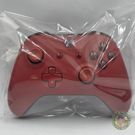Manette Officielle XBOX ONE Rouge Sans Fil - Nouvelle Version -...