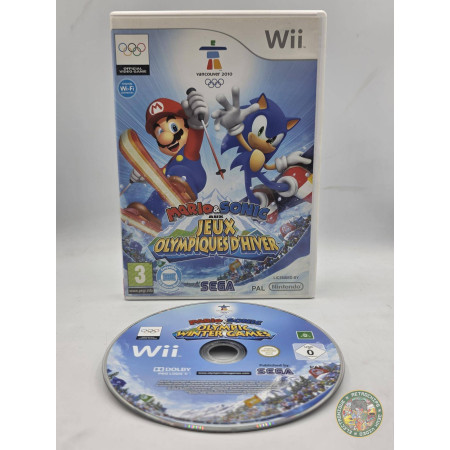Mario & Sonic aux Jeux Olympiques d'Hiver Wii  | Wii Jeux | retrogaming