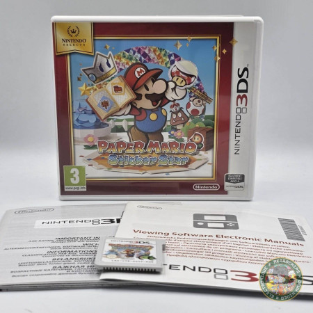 Paper Mario : Sticker Star [Nintendo Selects] 3DS  | Jeux 3DS | retrogaming