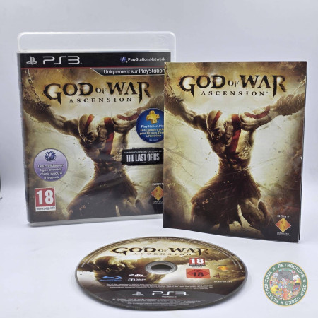 God of War Ascension PS3 - Jeux Ps3 - Retrochips