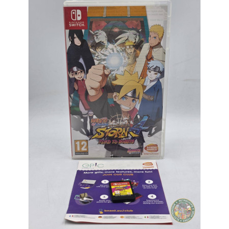 Naruto Shippuden: Ultimate Ninja Storm 4 Road To Boruto SWITCH  | Jeux Switch | retrogaming
