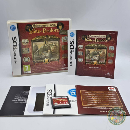Professeur Layton et la Boîte de Pandore DS  | DS Jeux | retrogaming