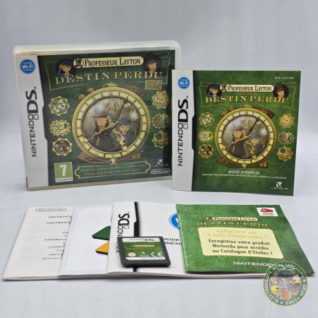 Professeur Layton : Le Destin Perdu DS  | DS Jeux | retrogaming