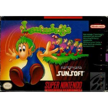 Lemmings SNES | Section Super Nintendo | retrogaming