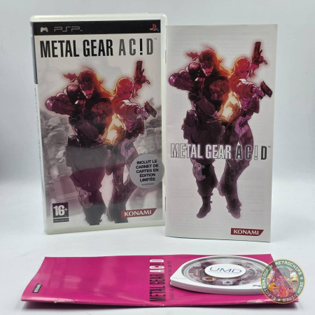Metal Gear Solid Acid PSP  | Psp Jeux | retrogaming