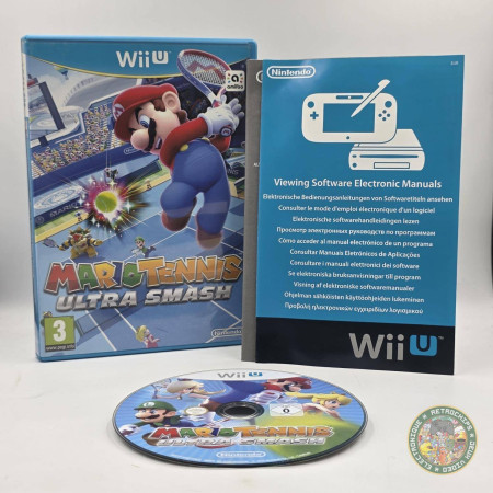 Mario Tennis Ultra Smash Wii-U  | Wii-U Jeux | retrogaming