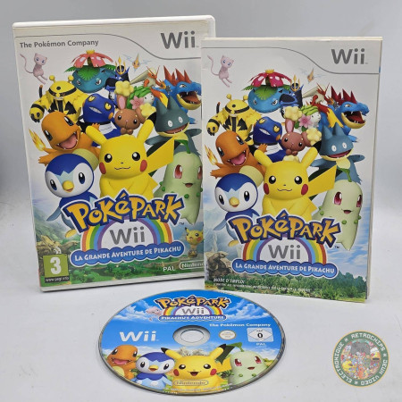 PokéPark Wii : La Grande Aventure de Pikachu Wii - Wii Jeux -...