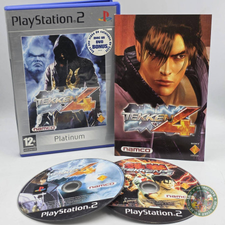 Tekken 4 (platinum) PS2 - Jeux Ps2 - Retrochips