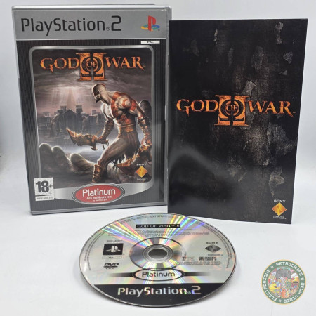 God of War II : Divine Retribution [Edition Platinum] PS2  | Jeux Ps2 | retrogaming