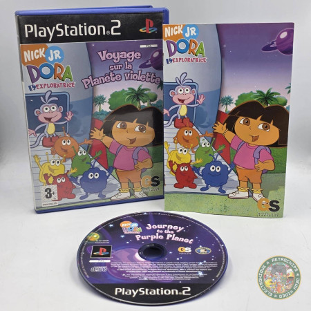 Dora l'Exploratrice : Voyage sur la Planète Violette PS2  | Jeux Ps2 | retrogaming