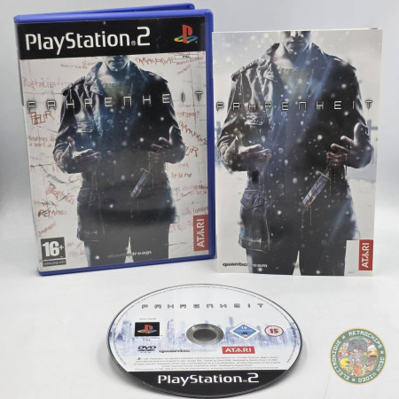 Fahrenheit PS2  | Jeux Ps2 | retrogaming