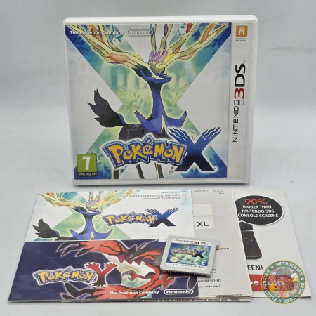 Pokemon X 3DS  | Jeux 3DS | retrogaming
