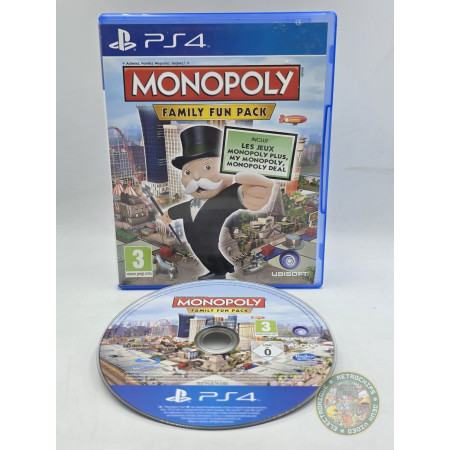 Monopoly Family Fun Pack PS4  | Jeux Ps4 | retrogaming
