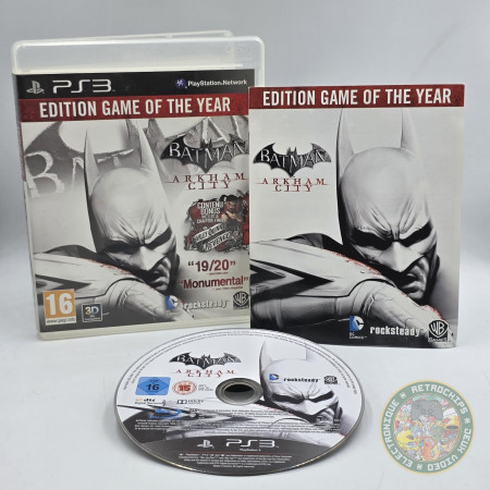 Batman Arkham City [Edition Game of The Year] PS3  | Jeux Ps3 | retrogaming