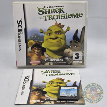 Shrek Le Troisieme DS - DS Jeux - Retrochips