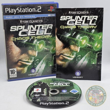 Splinter Cell Chaos Theory PS2  | Jeux Ps2 | retrogaming