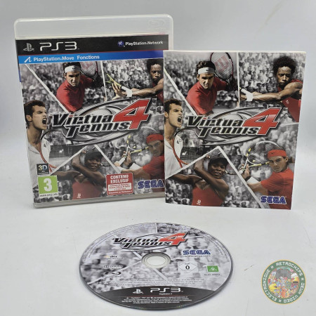 Virtua Tennis 4 PS3  | Jeux Ps3 | retrogaming
