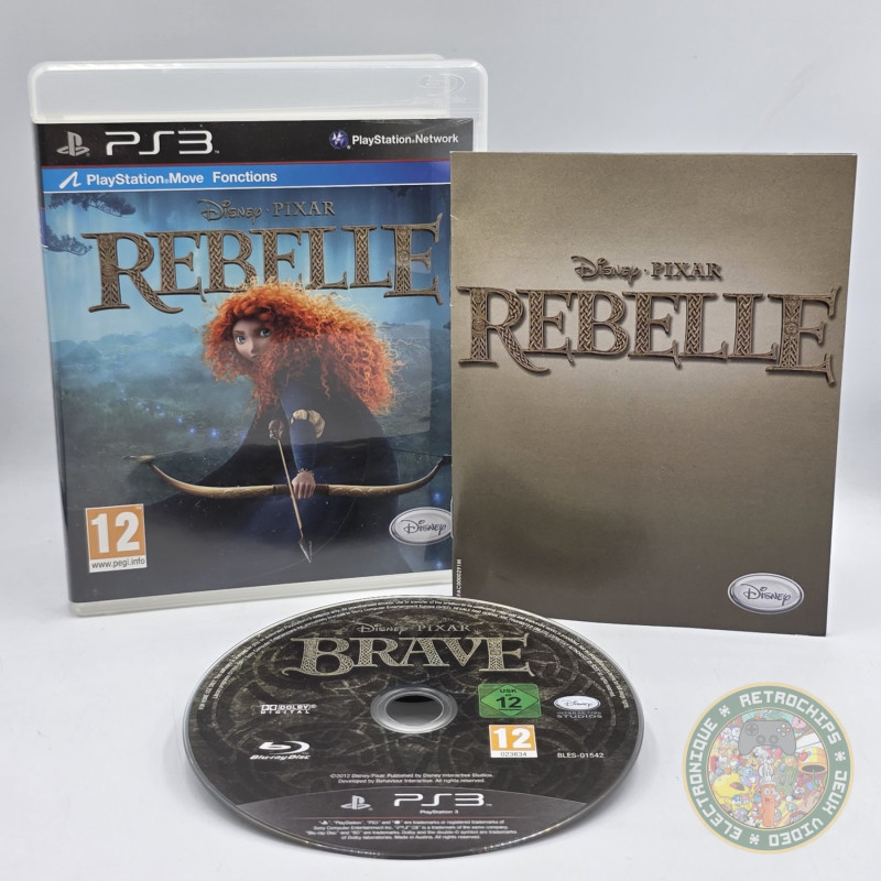 Jeu Vidéo 'Rebelle' (Rebelle) - PlayStation 3 (PS3) - Bon état - Disque Et Boîtier