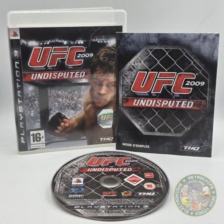 UFC 2009 Undisputed PS3  | Jeux Ps3 | retrogaming