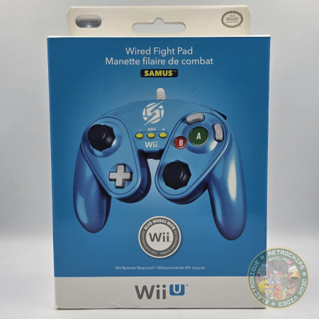 Manette Filaire de Combat Samus Nintendo Wii U [NEUF] | Wii Jeux | retrogaming