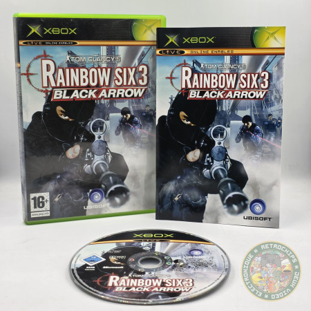 Tom Clancy's Rainbow Six 3 : Black Arrow XBOX - Jeux Xbox - Retrochips