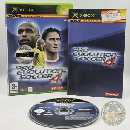 Pro Evolution Soccer 4 | PES 4 XBOX  | Jeux Xbox | retrogaming